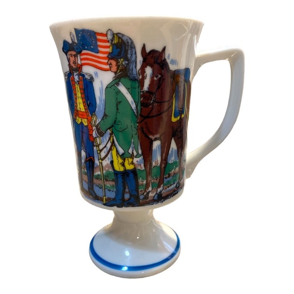 Fred Roberts Other - Fred Roberts Revolutionary War Pedestal Coffee Mug Vintage 1950s